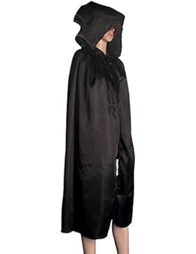Sannysis Kapuzen-Umhang Mantel Wicca Robe Medieval Kap-Schal-Halloween-Party