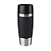 Produktbild Emsa Isolierbecher Mobil genießen 360 ml Quick Press Verschluss Travel Mug - Manschette Schwarz wwww