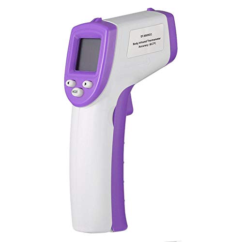 Preisvergleich Produktbild Sanmubo Hochpräzise Infrarot-Thermometerpistole mit 0,5 Sekunden Messzeit Berührungsloses Elektronisches Thermometer, 32 Messdaten Speichern, Messen der Körper- oder Objekttemperatur
