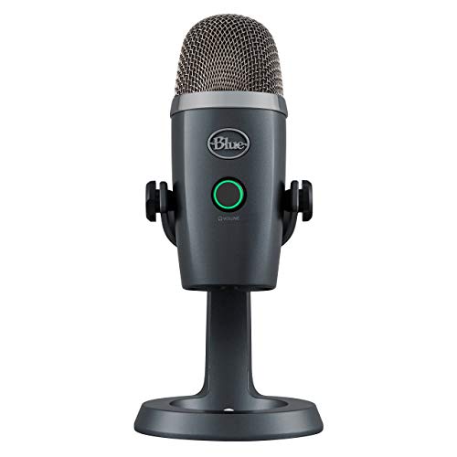 Blue Yeti Nano Premium - Micrófono USB para grabación y transmisión, color gris