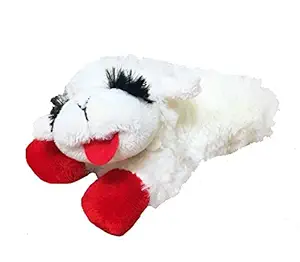 Multipet INTERNATIONAL 843140 Lambchop Plush Squeak Toy Mini for Pets, 6-Inch