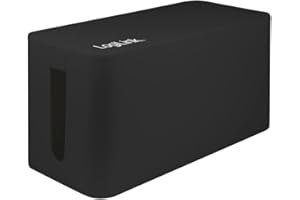 Logilink KAB0060 Skrzynka Kablowa, Czarny, 23,5 cm