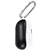 Produktbild jgashf KopfhöRer Silikon Case, SchutzhüLle Skin Tasche Clamshell Staubdicht Kratzfestes Anti-Schock Fall-Abdeckung FüR Samsung Galaxy Buds Bluetooth In Ear OhrhöRer Case Cover (Weiß, Freie Größe)