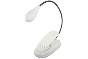 AAA PRODUCTS Active Pro - Clip on LED light for eBook Readers – Works with all Amazon Kindle, Sony, Samsung and Kobo models – With TWO brightness levels