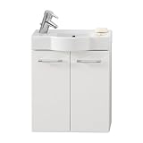 Front und Korpus Hochglanzlackierung weiß