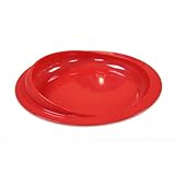 Red Scoop Plate for Alzheimer's & Dementia