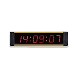 ❤ Uso multiescena: puede usar este reloj libremente en muchos lugares u ocasiones donde un reloj de tiempo real es imprescindible o se requiere una gestión de tiempo de cuenta regresiva / ascendente, como el tiempo de la reunión de conferencia, el aula, el hospital, la oficina, etc.