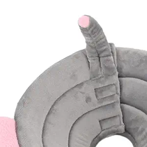 GIANTE Dog Cat Elizabethan Collar E-Collar Medical Wound Cone Collar XL Grey Elephant