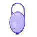 Produktbild JunYe 1 Stück Baby Solide Schnuller Box Schnuller Container Halter Schnuller Box Reise Aufbewahrungskoffer Sicherer Halter Schnuller PP Kunststoff Box - Lila