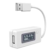 Meisijia Tension USB LCD/ampère Power Meter Tester Multimètre Speed   Test des chargeurs Câbles capacité des banques d'alimentation