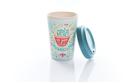 Coffe to go Becher Bamboo Cup (Tea is a hug) - 2