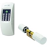 Burg-Wächter TSE Set 4001 Home W Cerradura Electrónica Inalámbrica con Código, Blanco