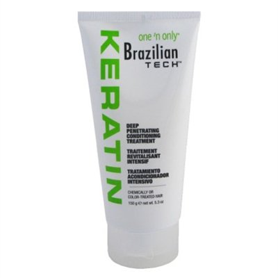 One N Only Brazilian Tech Keratin Deep Cond. Treat 5.3oz (Pack of 2)