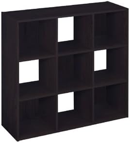 Cubeicals 9 Cube Espresso Laminate Organiser 8937