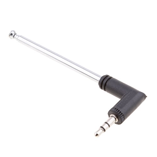Dolity 3.5mm AM FM Radio Antenna con 4 Sezione per Smartphone Cellulare