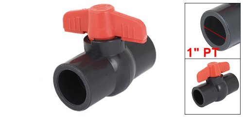 1/4 Turn Wasser Abschaltung rutschfeste PVC Kugelhahn Ersatz 32 mm bis 32 mm rutschfest - 2
