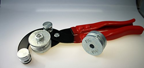 Marapon l spezielles Rohrbiegegerät l Rohrbiegezange 4-Loch Zange 4-6-8-10 mm l Rohrbieger - 4