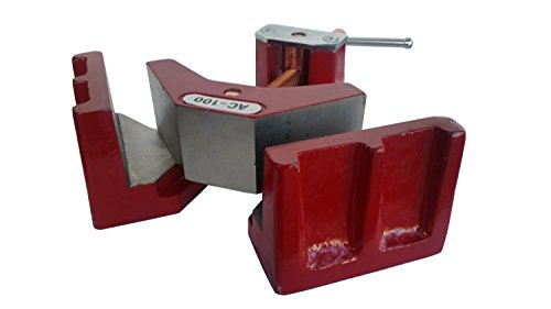 PAULIMOT Winkelschraubstock mit schwenkbarer Backe, 100 mm Spannbereich