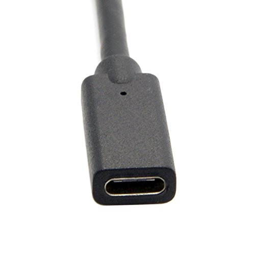 CY 90 Grad rechts abgewinkelt usb-c USB 3.1 Typ C Stecker auf Buchse Verlängerung Daten Kabel für MacBook Tablet 20 cm - 4