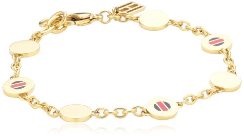 Tommy Hilfiger jewelry Damen Armband Edelstahl Emaille 190.0 mm 2700472