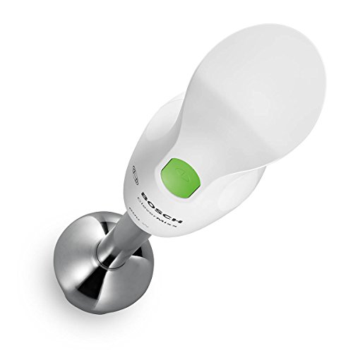 Bosch MSM2623G Stabmixer CleverMixx, 600 W, Vier-Klingen Messer QuattroBlade, Edelstahl-/Mini Mixfuß, weiß/vivid grün - 3