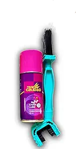 Combo 150 Ml Fully Synthetic Chain Lube and Chain Cleaning Brush