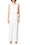  ESPRIT Collection Damen 068EO1L007 Jumpsuit, Weiß (Off White 110), 34