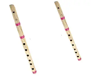 Blue Panther B & C-Scale Bamboo Flute (Pack of 2)