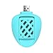 Produktbild Wenquan,Tragbarer elektrischer Moskito-Mörder Mini USB angetriebenes Insektenschutzmittel(Color:BLAU)