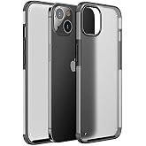 Spia Apple iPhone 13 Mini Case Black Vulga Hard Cover Original Flexible Thin Improved Durable Anti-Shock Protective Yen