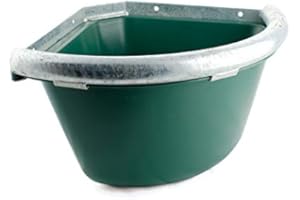 AMAHORSE Mangiatoia per Uccelli con Bordo in Ferro