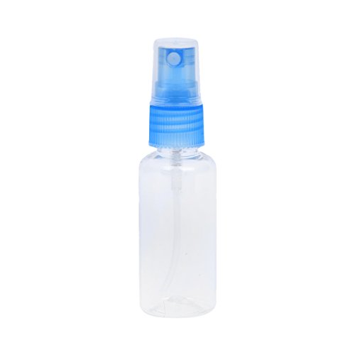 TOOGOO(R) Empty Cosmetics Transparent Atomizer Liquid Spray Bottle Container 30ml Blue