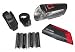 Produktbild Trelock LS 450 / LS 320 Schwarz mit Batterien und Halter , LED Batterielampen Set 2012