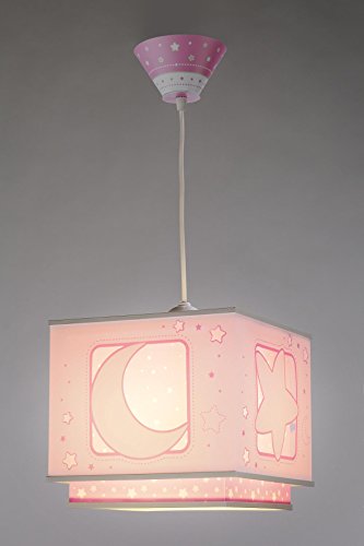 Dalber 63232S Hängeleuchte Rosafarbener Mond Kinderzimmer Lampe Leuchte - 3