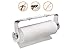Produktbild TAGUENSON Küchenrollenhalter – einfache Installation ohne Bohren und Schrauben mit Kleber – Küchenrollenhalter WC Badezimmer Edelstahl