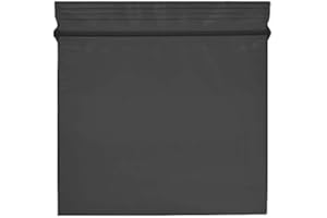 LIVERPOOL ENTERPRISES LTD Grip Seal Bags Zip Lock Bags Resealable Plastic Bags Baggies (40x40 mm (300 Pcs), Black)