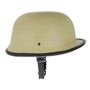 Sage Square German Retro Style World War Inspire Half Helmet (DesertStorm Matte) (Extra Large)