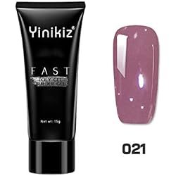 DressLksnf Esmalte de Uñas Semipermanente Pelable de Brillo con Lentajuelas de Uñas Gel UV LED Larga Duración para Salón de Uñas Pintauñas 3 en 1Secado Rápido