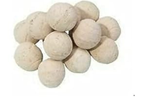 CHEFLINE 25x Tandoor Tandoori Clay Oven Clay Stones 5cm Diameter