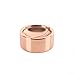 Produktbild DX Nordic Edelstahl Gold Aschenbecher, Winddichte Abdeckung Zigarettenaschenbecher Schalter Typ Aschenbecher-B