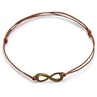 Fußkettchen Infinity Bronze