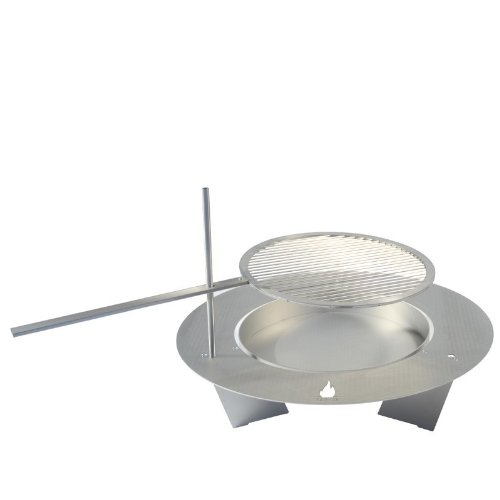 Radius Rost für große Fireplate (100cm) Feuerstelle Edelstahl – 531 t/gr - 2