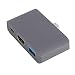 Produktbild drf8090w-eop 3 Ports USB C Adapter Hub to HDMI 4K Dex Mode for Samsung S8/9 Nintend Switch