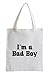 Produktbild I'm a Bad Boy! Bad Boys Jutebeutel