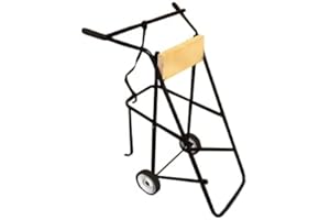 UK Custom Covers Mercury Outboard Motor Engine Storage Trolley Black - To Store Maximum Weight 60kg (Long or Short Shaft 15" - 20" Transom) - OMT749BLACKAD4