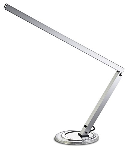 CristalRecord Lex Flexo LED Plata