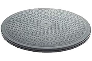 IDENTITÉS Disco Rotante Antiscivolo Rigido 40,5 cm per Trasferimenti Sicuri