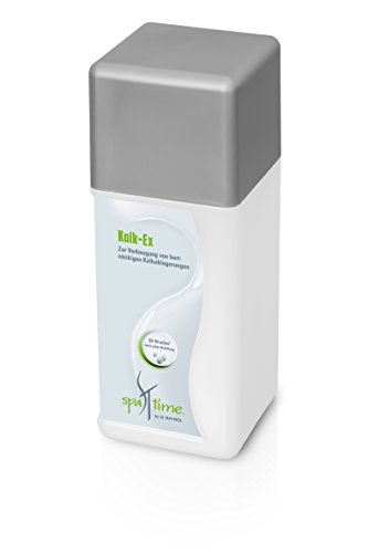 SpaTime by BAYROL - Kalk-Ex 1,0 L - Flüssiger Härtestabilisator, verhindert Kalkablagerungen - Chlorstabil, pH-neutral und phosphatfrei