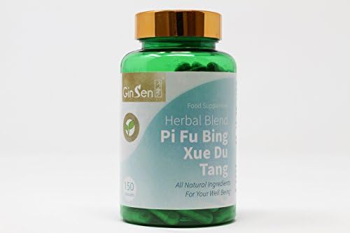 Pi Fu Bing Xue Du Tang by Ginsen (150 Capsules) Acne Psoriasis Eczema Irritable Skin