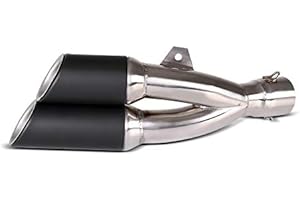 MOTEA Pot Echappement Twin pour Yamaha FZS 1000/600 Fazer Silencieux